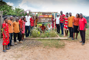 Chameleon Hill Forest Lodge: Personal der Lodge