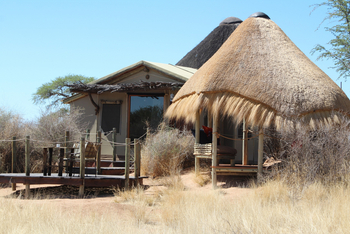 Kalahari Red Dunes Lodge: Gästechalet