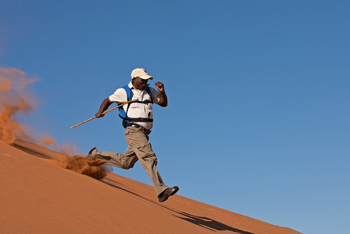 Kulala Desert Lodge: Rennen in den Dünen