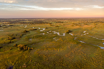Moanachira Flood Plains: Landschaft von Oben