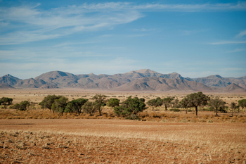 Namib Desert Lodge: Landschaft nahe der Lodge