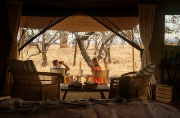 Olkeri Camp: Blick in den Busch