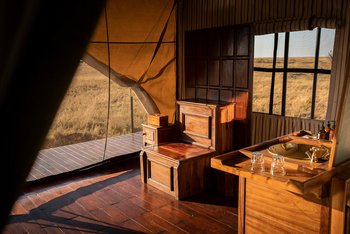 San Camp San Camp: Badezimmer im Gästezelt