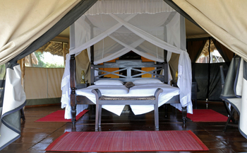 The Bison Resort: Gästezelt mit Moskitonetz