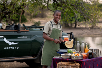 andBeyond Grumeti Serengeti River Lodge: Bush Breakfast