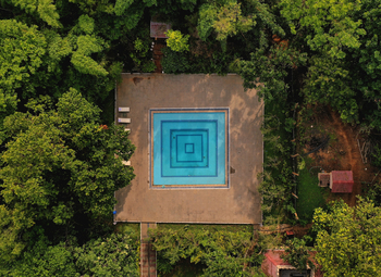 Bandhav Vilas: Luftbild