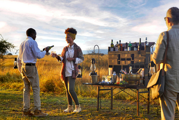 Legendary Mila Tented Camp: Al fresco Bar