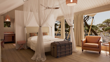 Little Royal Zambezi: Architektenskizze Interieur