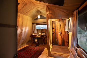 Mara Expedition Camp: Gästezelt Bad