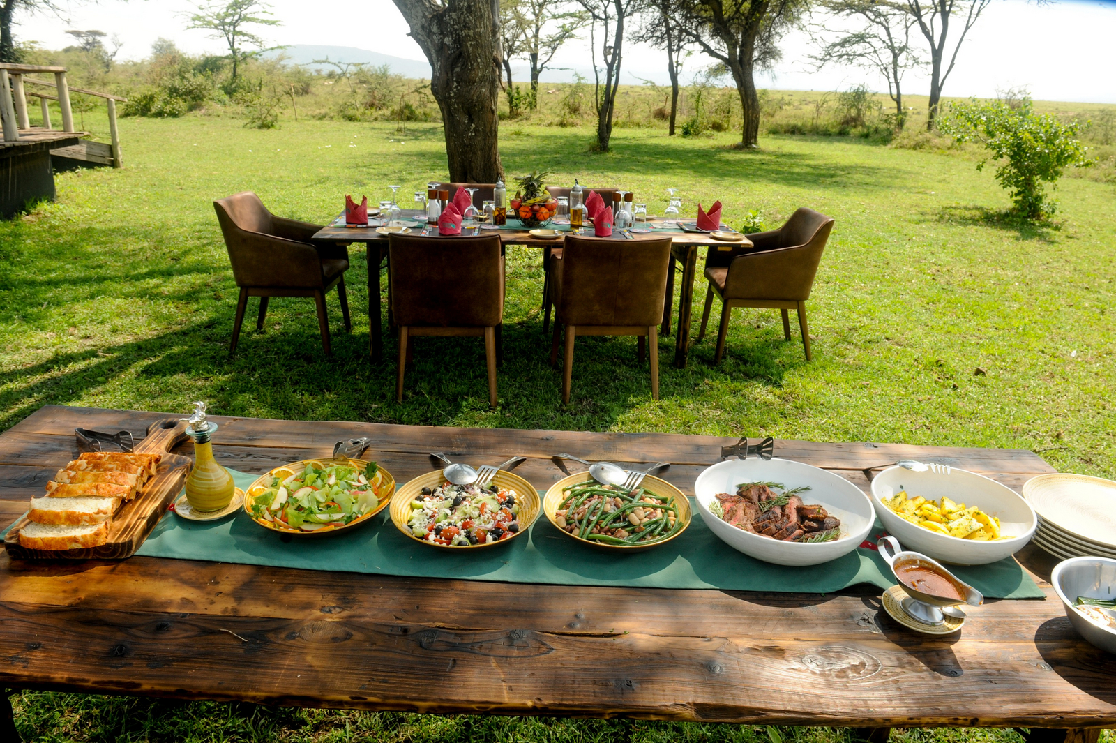 Mara Siana Camp Mara Siana Camp: Küche