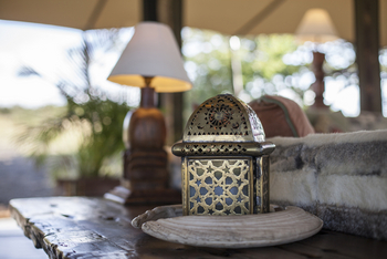 Richard's River Camp: Laterne