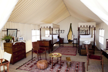 San Camp San Camp: Einzelbetten im Gästezelt