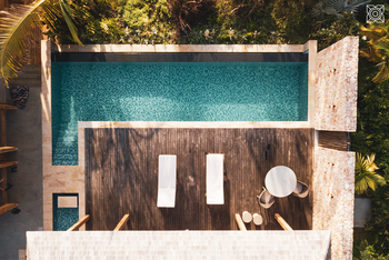 Zuri Zanzibar: Pool von oben