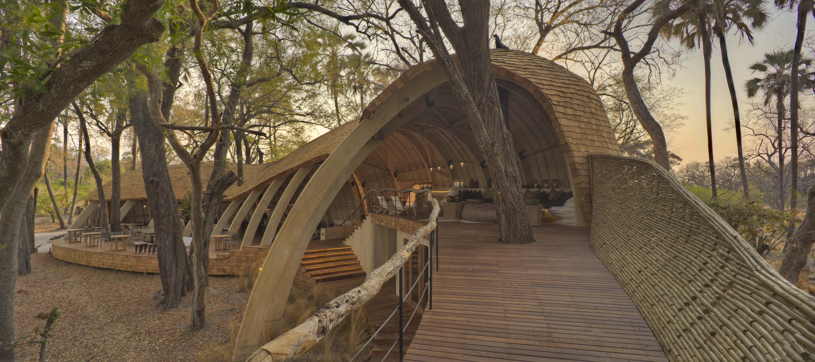 andBeyond Sandibe Okavango Safari Lodge andBeyond Sandibe Okavango Safari Lodge: Körper des Schuppentiers