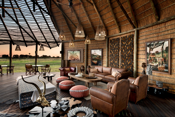 Atzaro Okavango Camp: Lounge