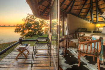 Chobe Savanna Lodge: Veranda