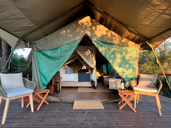 Kala Camp: Gästezelt - Private Veranda