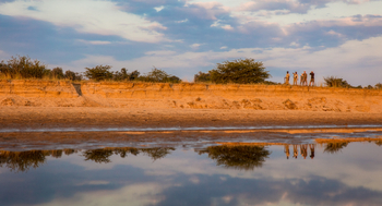 Luambe Camp: Walkingsafari am Ufer