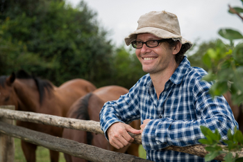 Mihingo Lodge: Der Besitzer