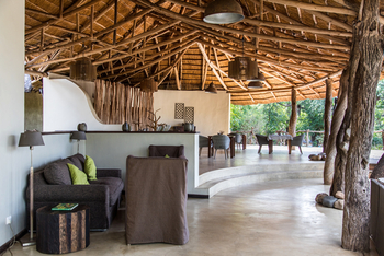Mkulumadzi Lodge: Sitzecke