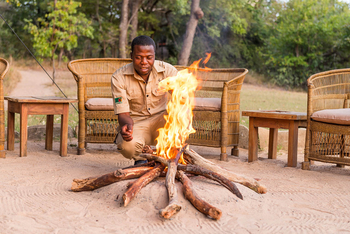 Mukambi Fig Tree Bush Camp: Feuerstelle