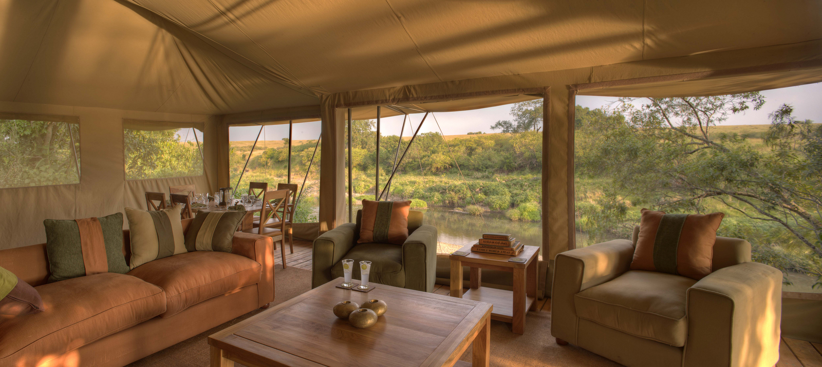 Rekero Camp Rekero Camp: Private Lounge Family Suite