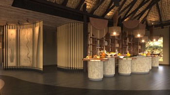 Sediba Sa Rona: Visualisierung - Buffet