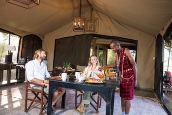 Basecamp Adventure: Privater Frühstückstisch