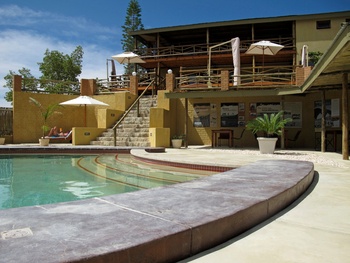 Desert Horse Inn: Außenbereich