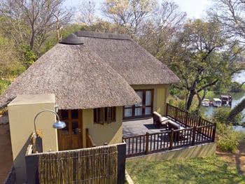 Divava Okavango Lodge and Spa: Gästechalets