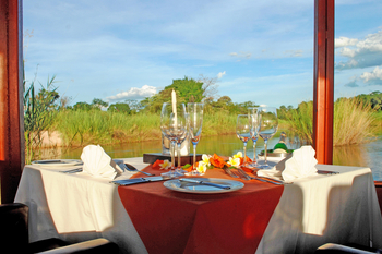 Divava Okavango Lodge and Spa: Privates Lunch