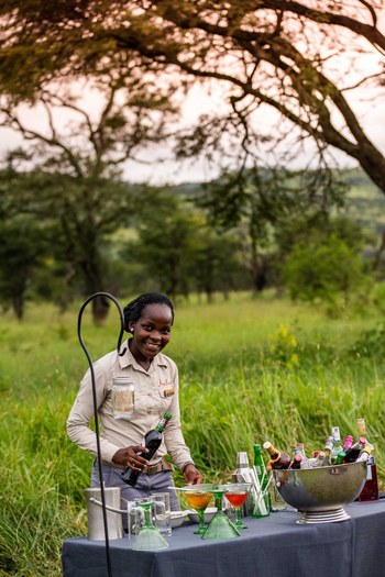 Dunia Camp: Sundowners