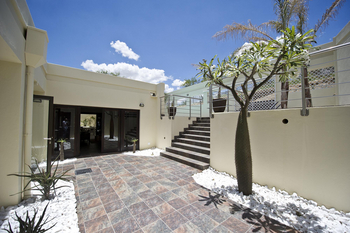 Galton House: Sukkulenten im Innenhof