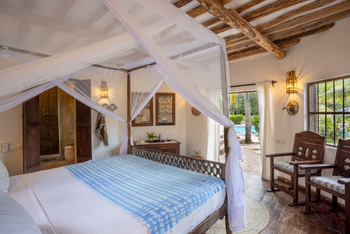 Kinondo Kwetu Kinondo Kwetu: Doppelbett Pool House Room