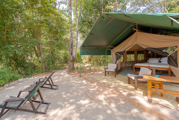 Kitich Forest Camp: Offenes Gästezelt