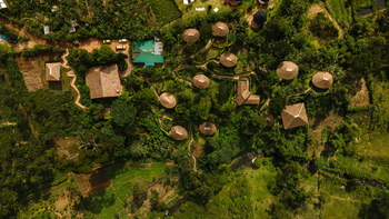 Mahogany Springs Safari Lodge: Luftbild