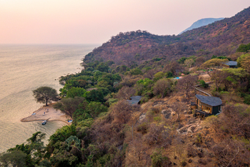 Pumulani Lodge: Chalets am Hang