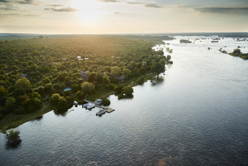 Victoria Falls River Lodge Victoria Falls River Lodge: Flusslandschaft