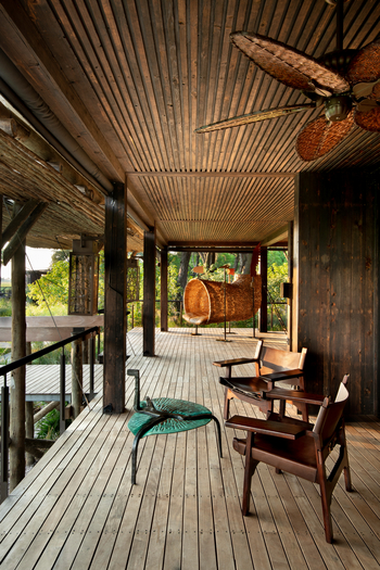 Xigera Safari Lodge Xigera Safari Lodge: Deck