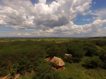 Enjojo Lodge: Luftbild