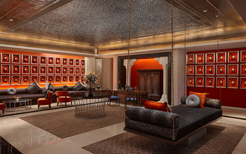 ITC Mughal Hotel: Royal Mughal Suite Empfang