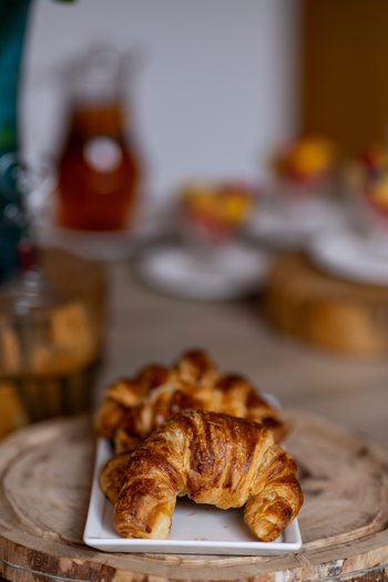 Kahawa House: Frische Croissants