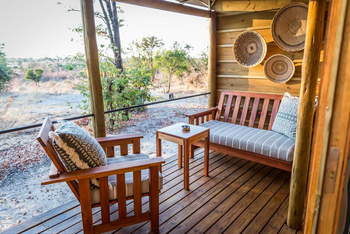 Mankwe Tented Retreat: Private Sit-out