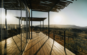 Nimali Serengeti Camp: Veranda