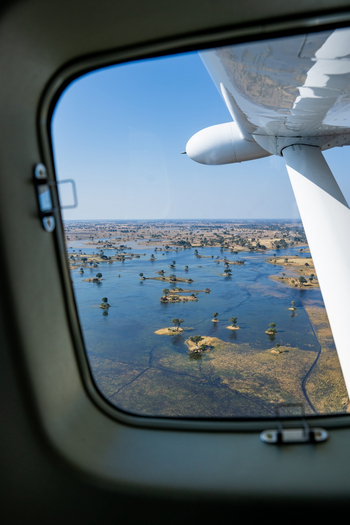 Pom Pom Camp: Luftbild