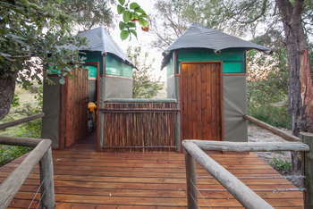 Rra Dinare Camp: Toilettenhäuschen im Zentralbereich