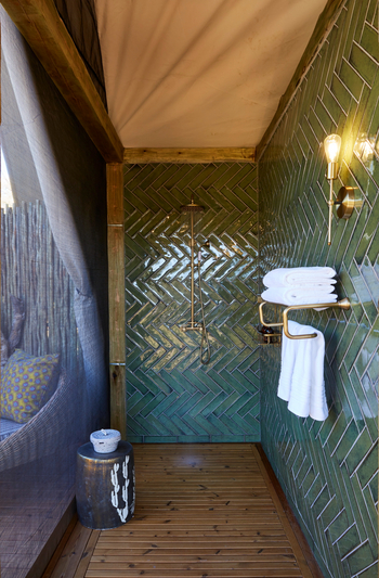 Tuludi Camp: Innendusche