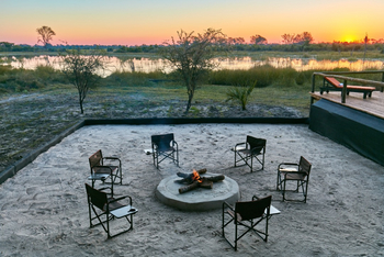 Xaoo Safari Camp: Boma