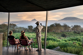 Angama Amboseli: Mnara mit Ausblick