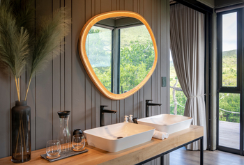 Bayethe Safari Lodge: Doppelwaschtisch